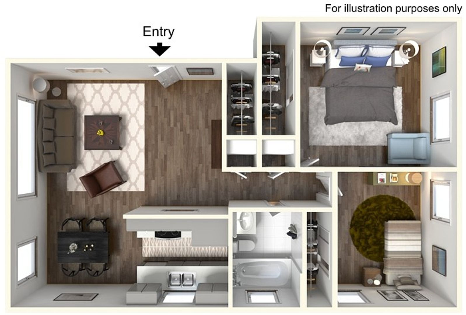West Lafayette Apartment: 2601 Soldiers Home Rd