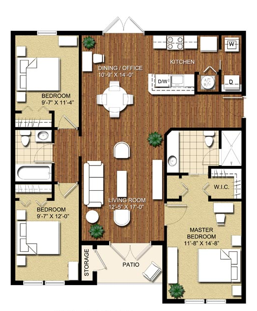 Tampa Apartment: 2616 West Horatio Street