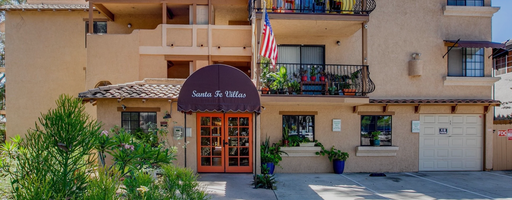 1-bedroom, 1-bath apartment at Santa Fe Villas 55+ community in Hillcrest – photo 1