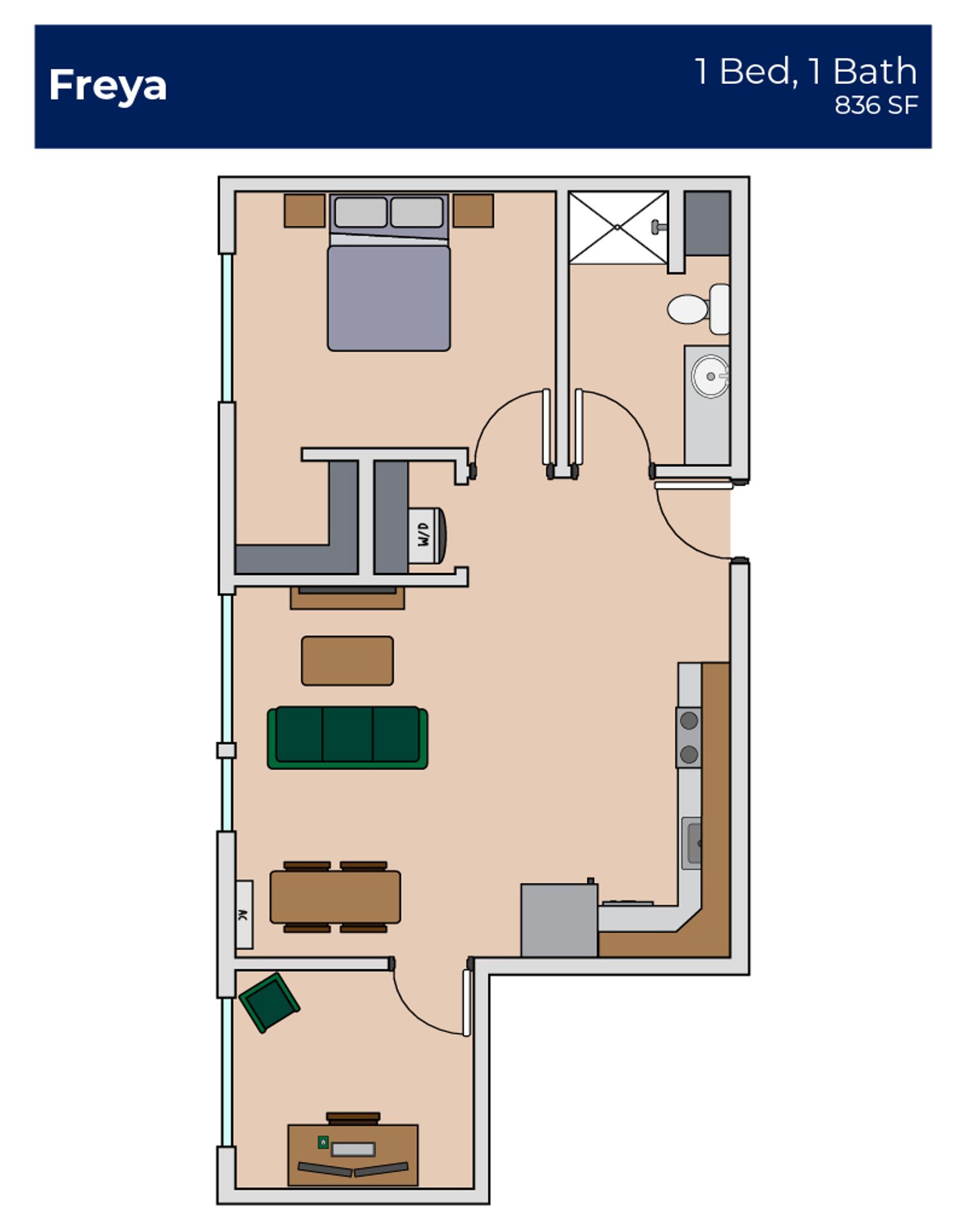 Fargo Apartment: 4474 24th Ave S