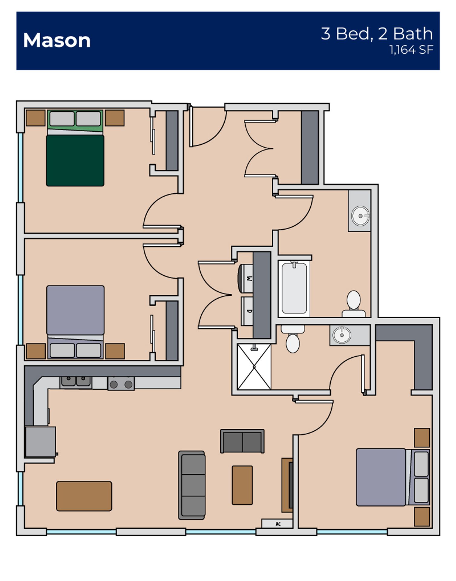 Perham Apartment: 101 2nd Ave SE