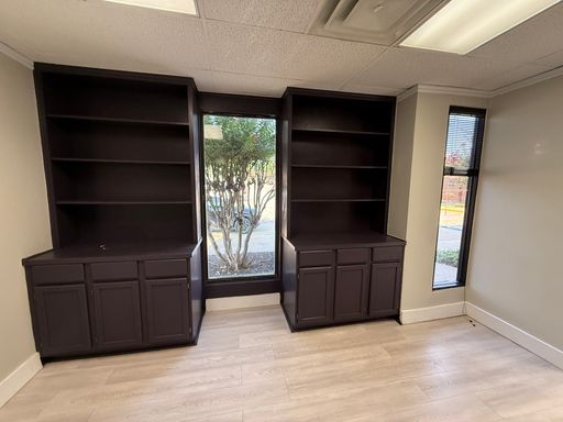 Commercial: Tulsa Office with Built in shelves and windows Off Harvard A1