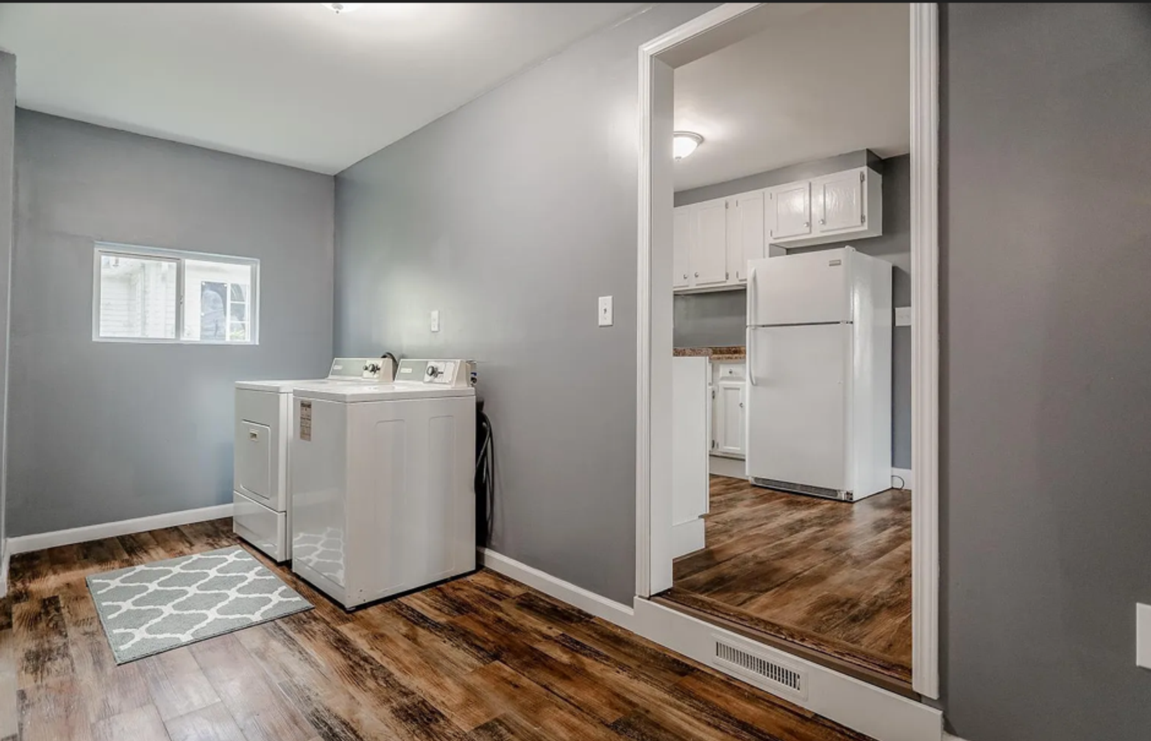 Laundry room at 2104 Hall St