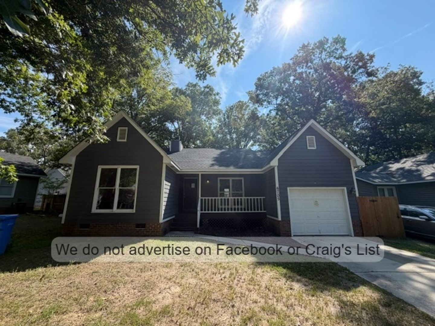 Fayetteville House: 6705 Winchester Street