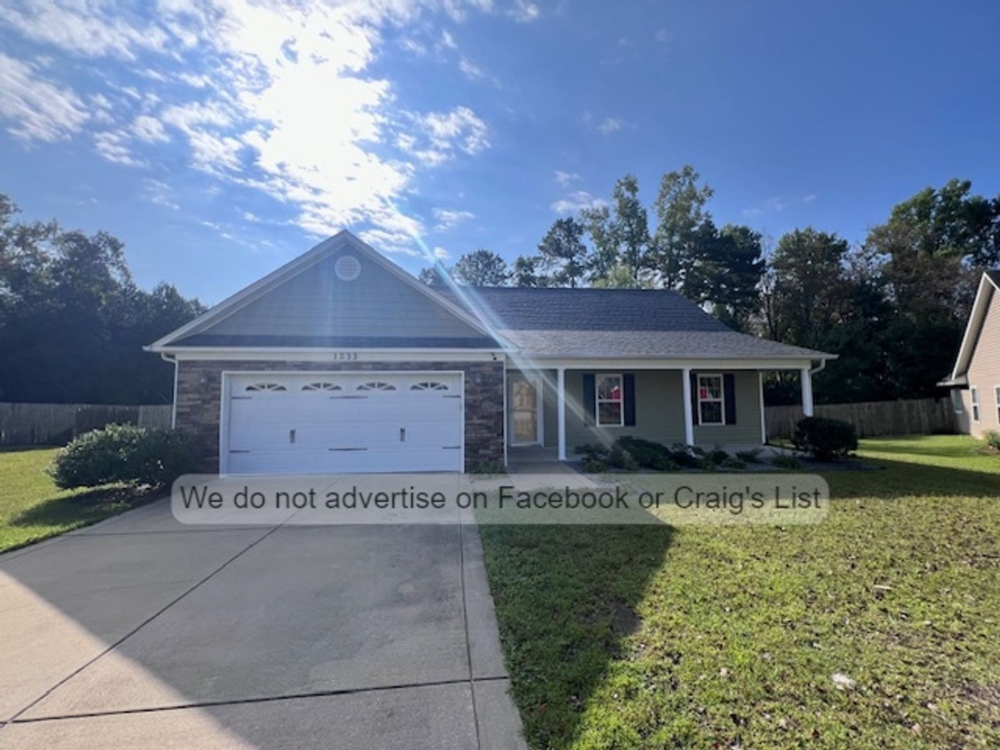 Hope Mills House: 1233 Screech Owl Drive