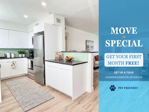 *MOVE IN SPECIAL - HEATED POOL/GRILL AREA* Beautifully Renovated 1 Bed 1 Bath with In Unit Washer & Dryer Just Moments from Old Town Scottsdale! – photo 1