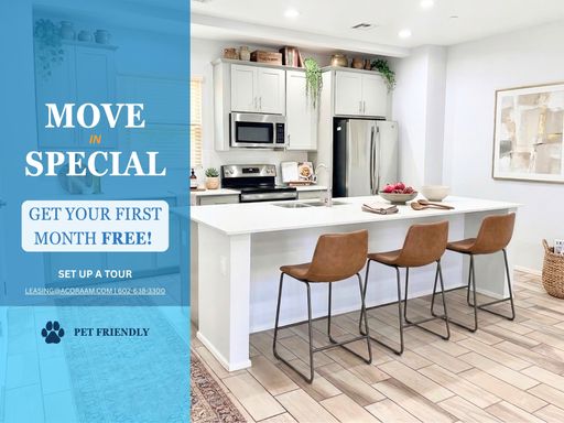*MOVE IN SPECIAL - BEAUTIFUL AND SPACIOUS TOWNHOME WITH 2 CAR GARAGE* Gorgeous New 3 Bed/3.5 Bath Modern 2 Story Townhomes Located In Midtown Phoenix! – photo 1