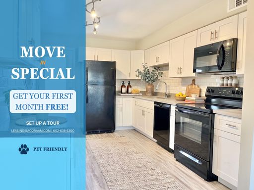 *MOVE IN SPECIAL - PRIVATE BACKYARD WITH TURF* Village 28! Beautifully Updated 2 Bed 1 Bath!! Large Private Back Yard! Beautiful Apartments in the Biltmore!! In Unit Washer and Dryer! – photo 1