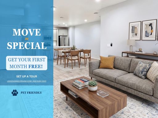 *MOVE IN SPECIAL - ONE MONTH FREE! - BEAUTIFUL AND SPACIOUS TOWNHOME WITH 2 CAR GARAGE* Gorgeous New 3 Bed/3.5 Bath Modern 3 Story Townhomes Located In Midtown Phoenix! – photo 1
