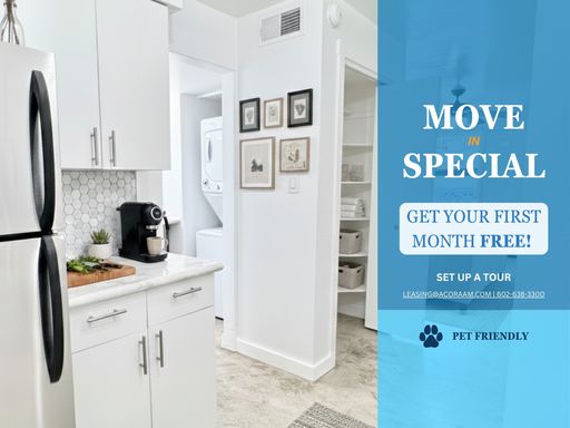 *MOVE IN SPECIAL! - CENTRAL AVE SHOPPING/ EATERIES!* 45 Lexington - Remodeled Modern Studio Apartments in Midtown Phoenix - In Unit Washer and Dryers! – photo 1