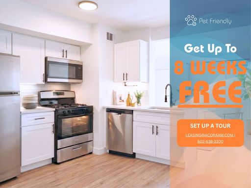 *MOVE IN SPECIAL - UP TO 8 WEEKS FREE! GREAT PRICE IN A GREAT SCOTTSDALE LOCATION!* Beautifully Renovated 2 Bed 1 Bath Apartment at The James! In Unit Washer Dryers! – photo 1