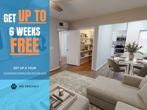*MOVE IN SPECIAL - HUGE SPACIOUS FLOORPLAN!* Huge and Renovated Midtown 1 Bedroom 1 Bath at 1301 E Thomas Rd! In Unit Washer and Dryer! – photo 1