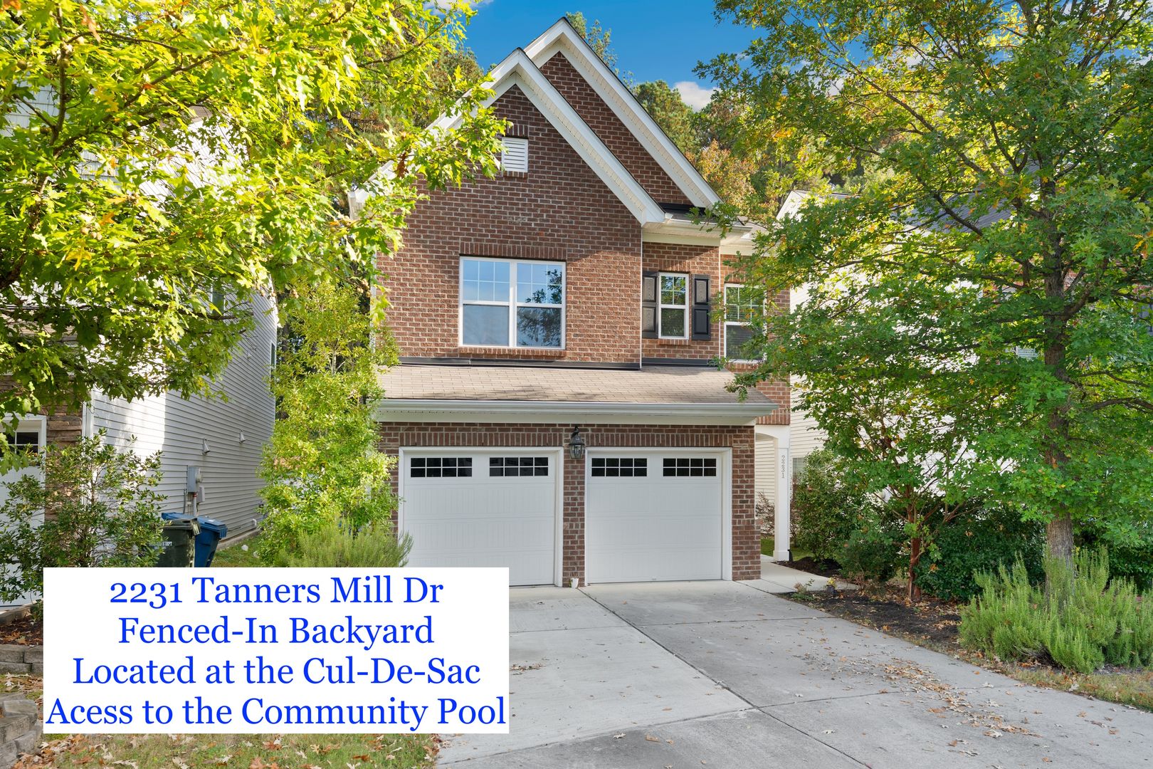 Durham House: 2231 Tanners Mill Dr