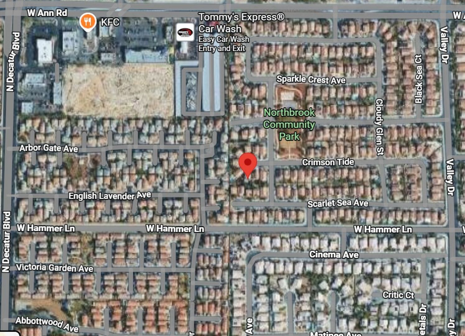 North Las Vegas House: 4447 Crimson Tide Ave