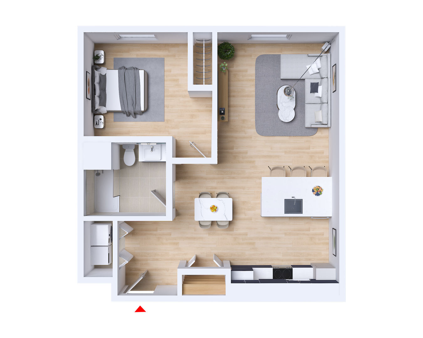 St Louis Apartment: 700-702 N 2nd St