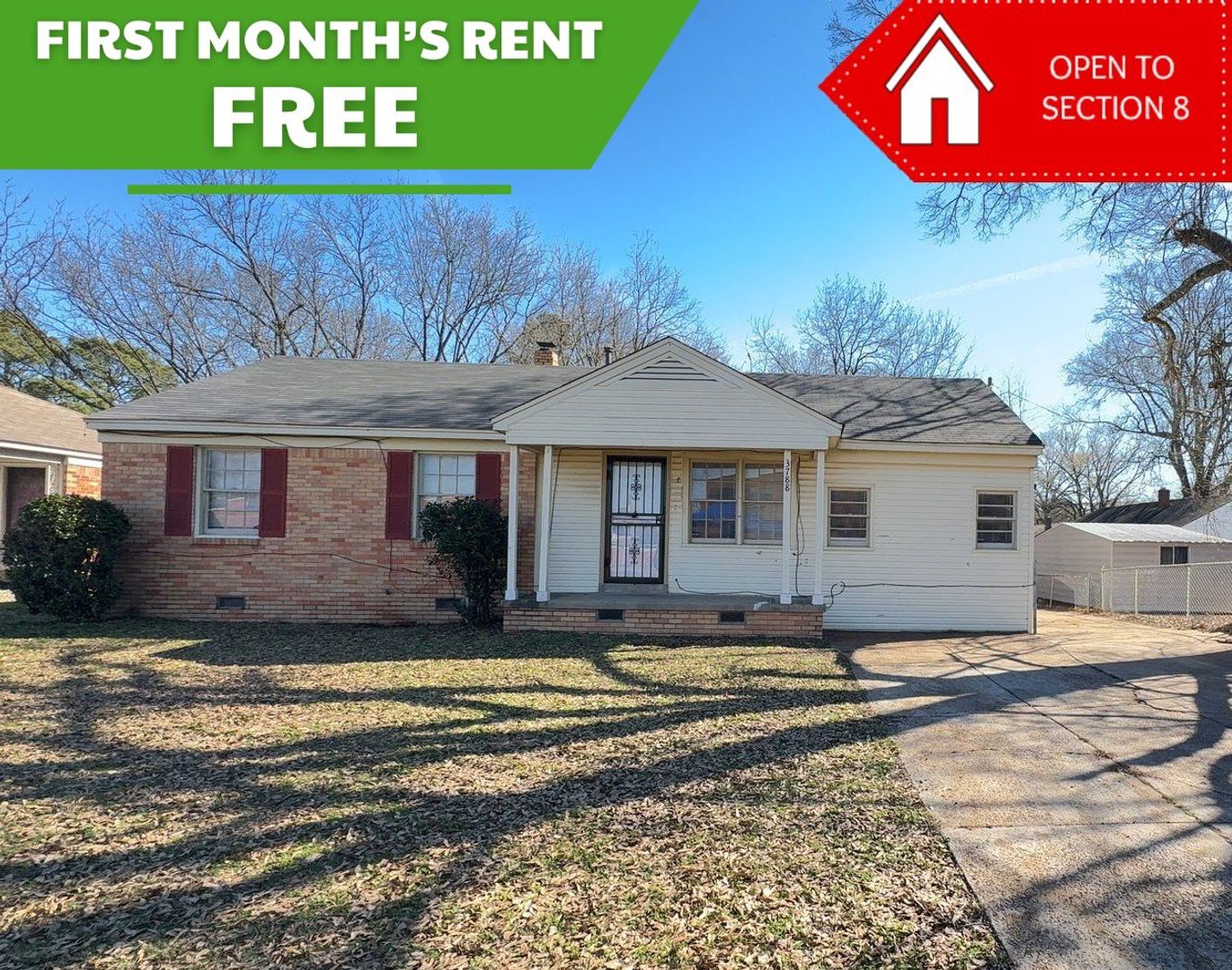 Memphis House: 3788 Bishops Bridge Rd