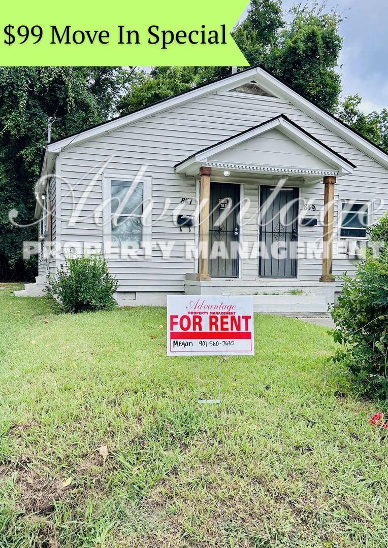 Memphis House: 847 Ayers St.