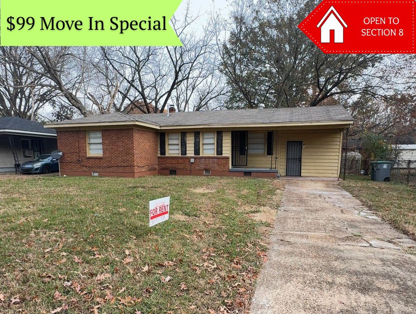 Memphis House: 3580 Steele St.