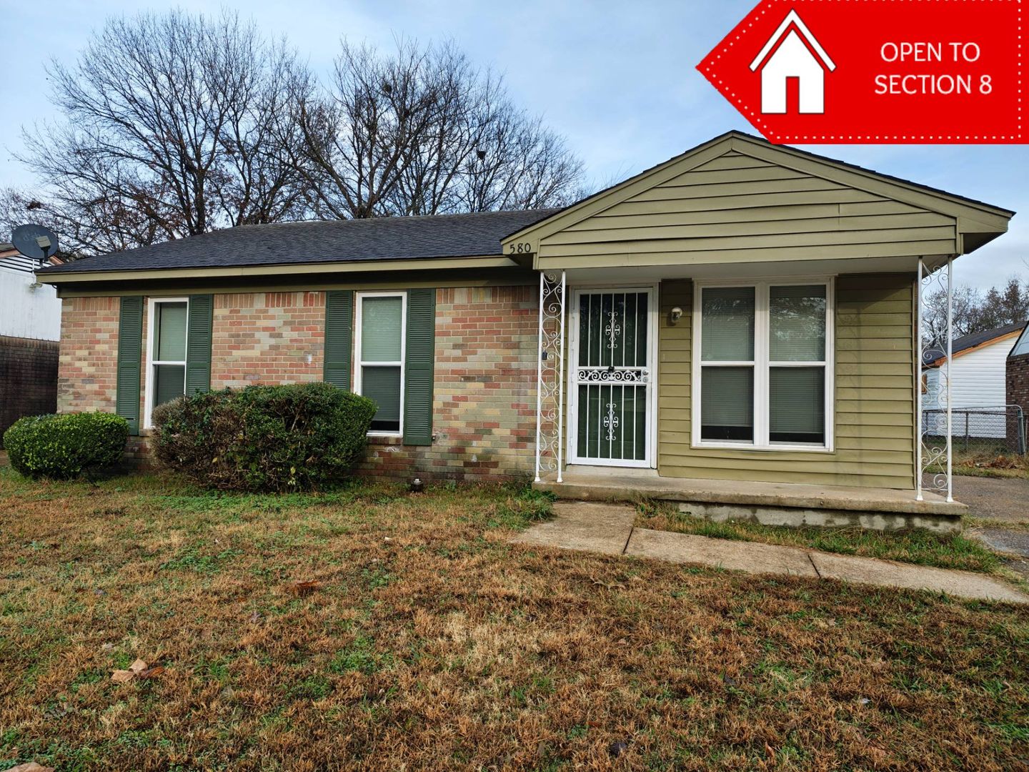 Memphis House: 580 Blackhawk Rd.