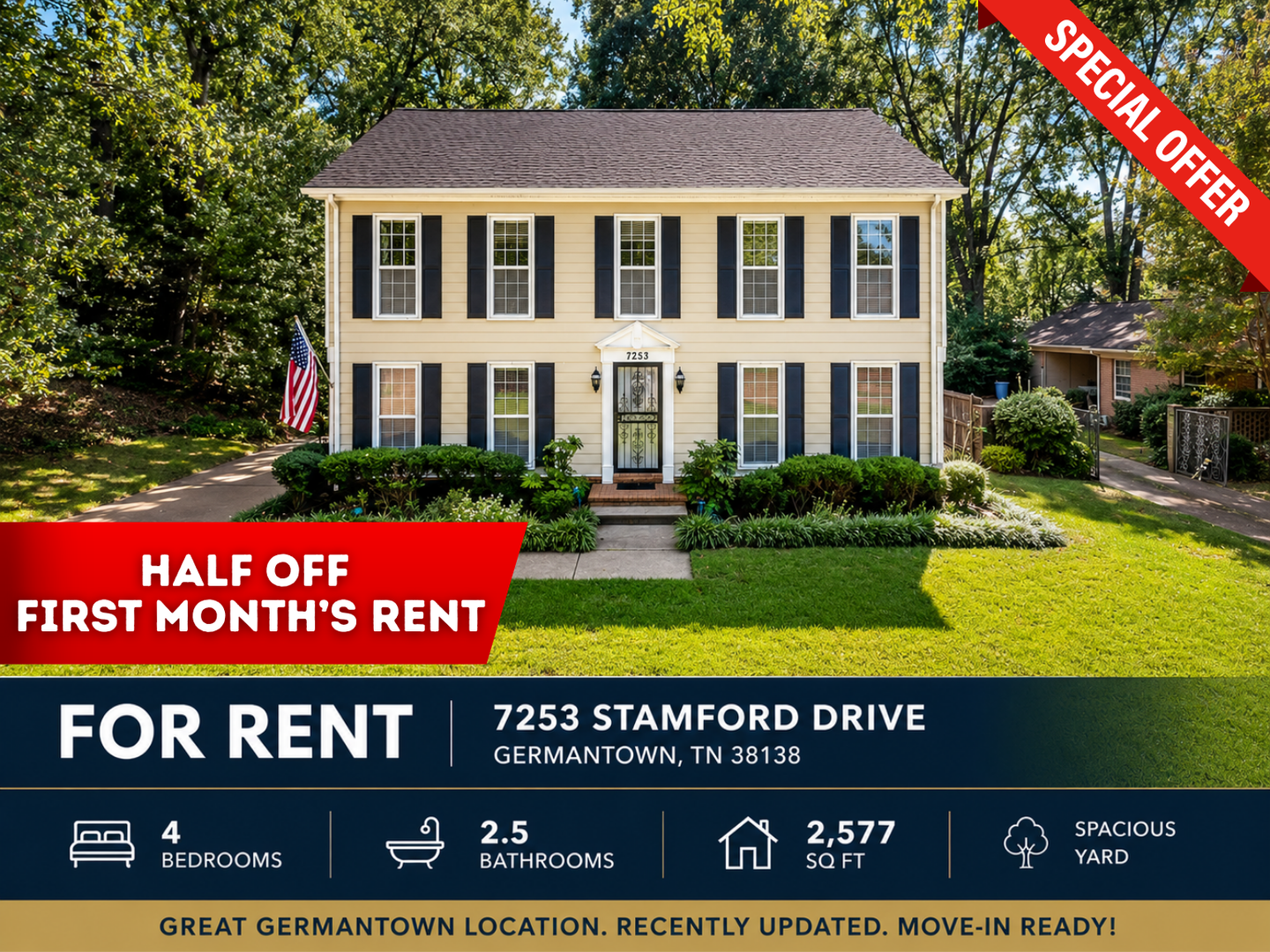 Germantown House: 7253 Stamford Dr.