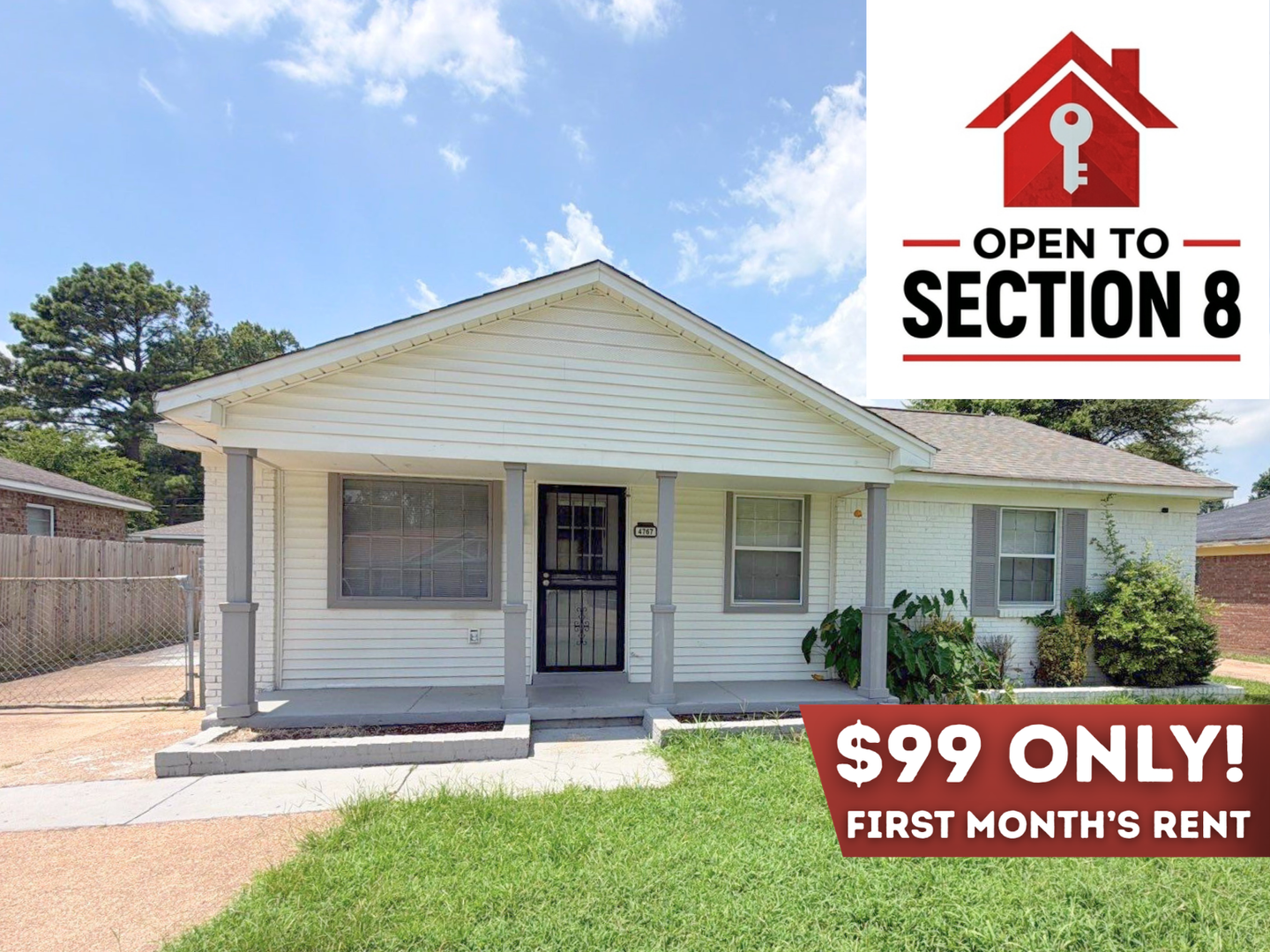 Memphis House: 4767 Bradford Dr