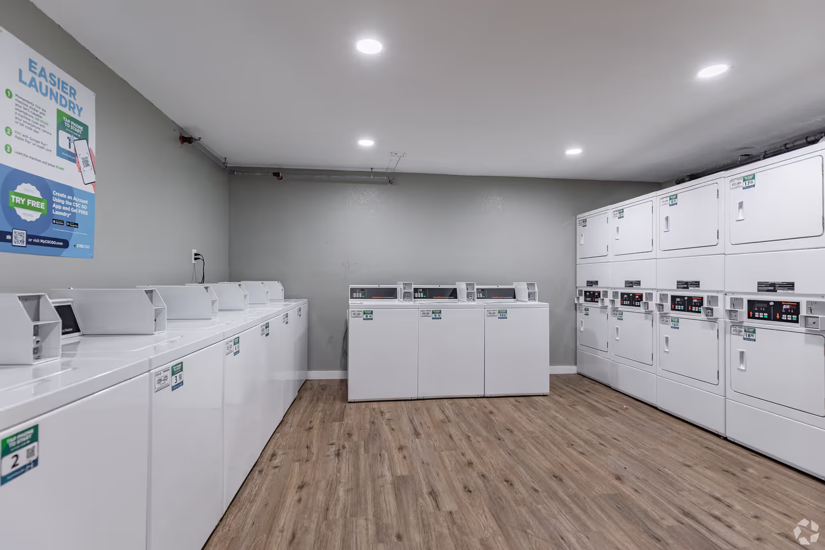 Laundry room at Atrium Flats (2 of 2)