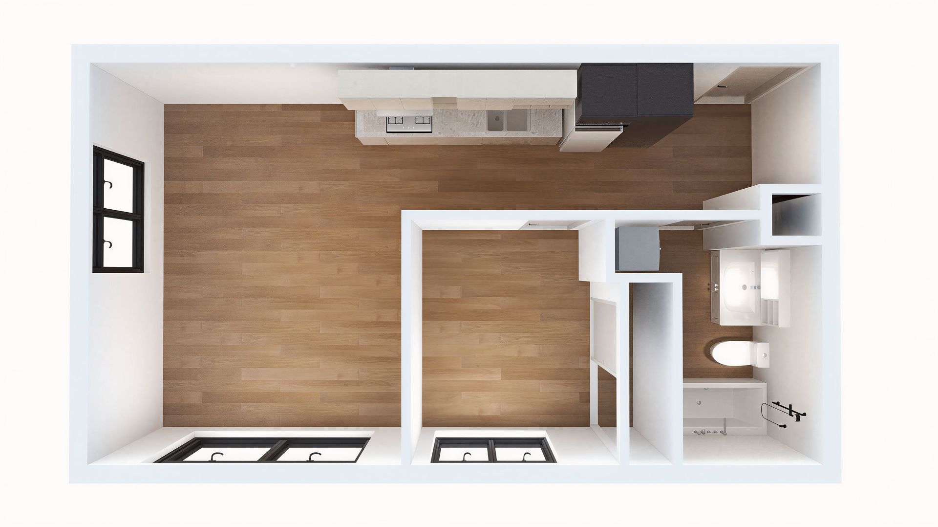 Seattle Apartment: 513 1st Ave N