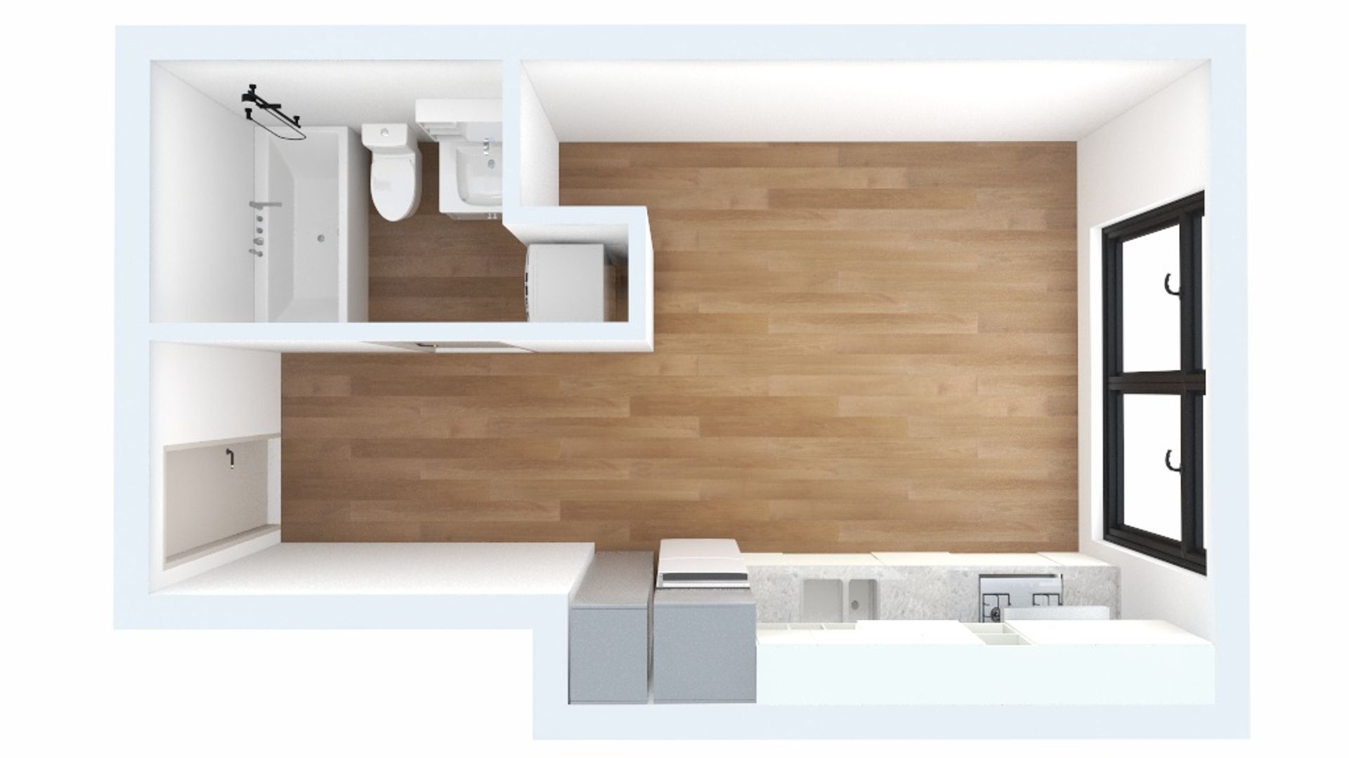 Seattle Apartment: 513 1st Ave N