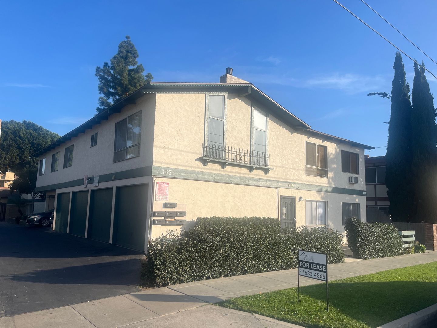 Orange Apartment: 335 S. Lemon Street