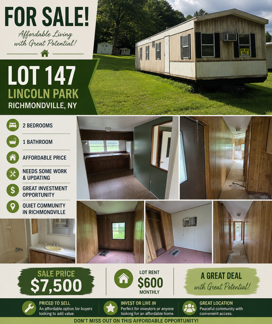 RICHMONDVILLE Apartment: 122 LINCOLN PARK LANE