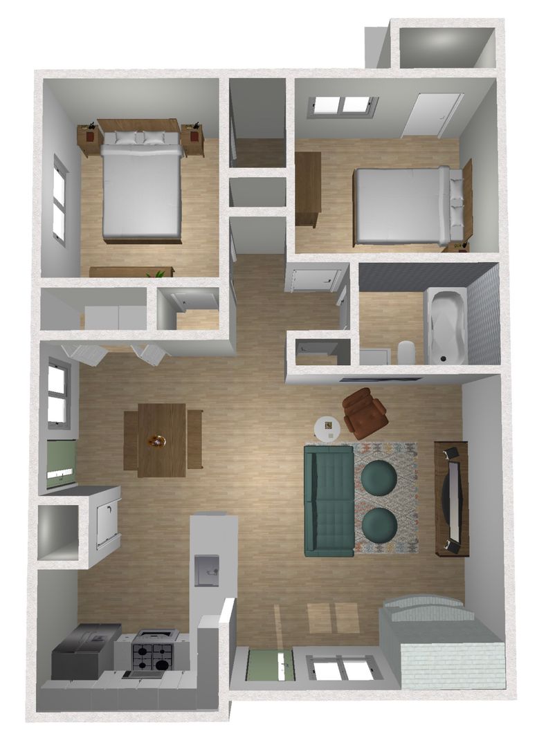 Austin Apartment: 5802 Cougar Drive