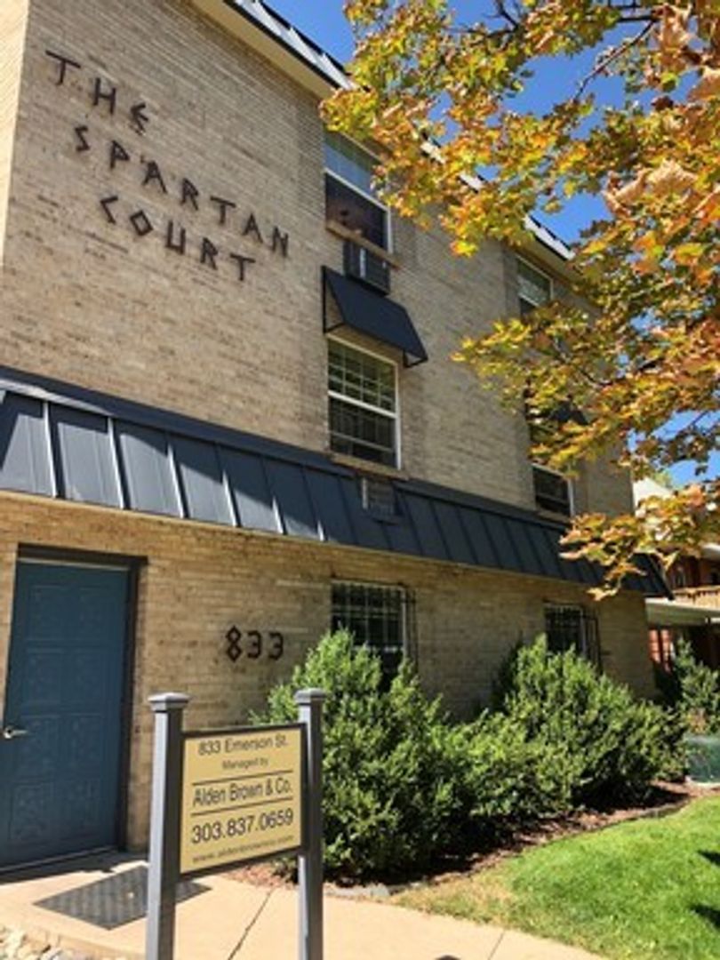 Denver Apartment: 833 N. Emerson Street