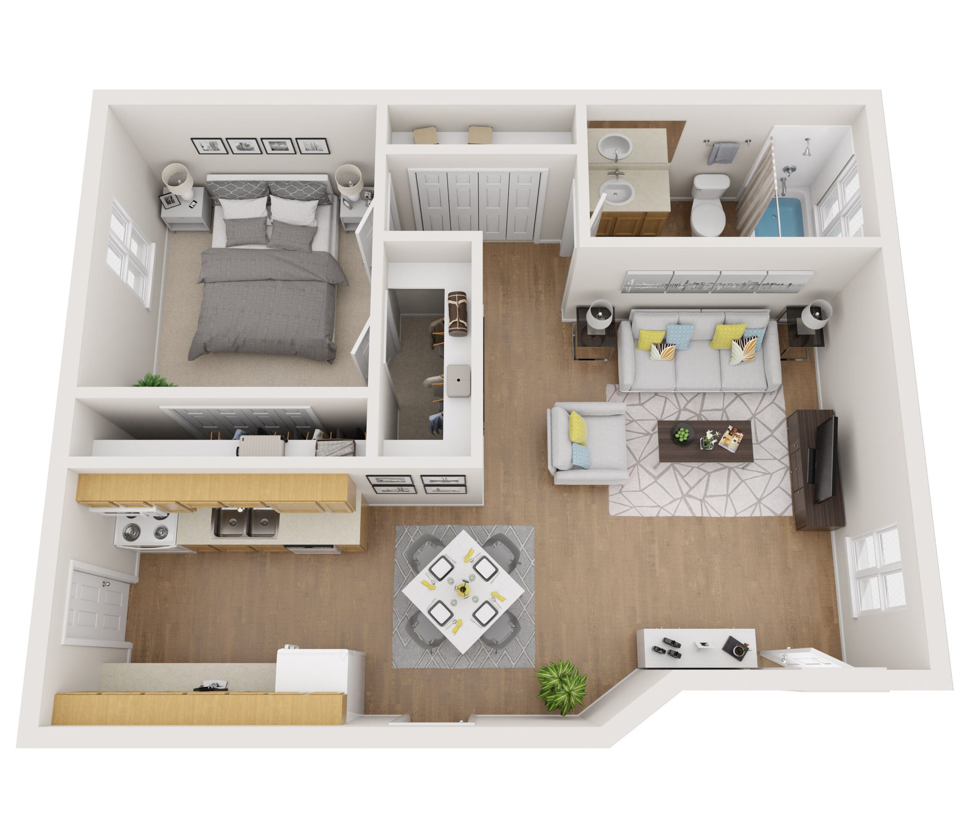 Hot Springs Apartment: 605 Higdon Ferry Rd