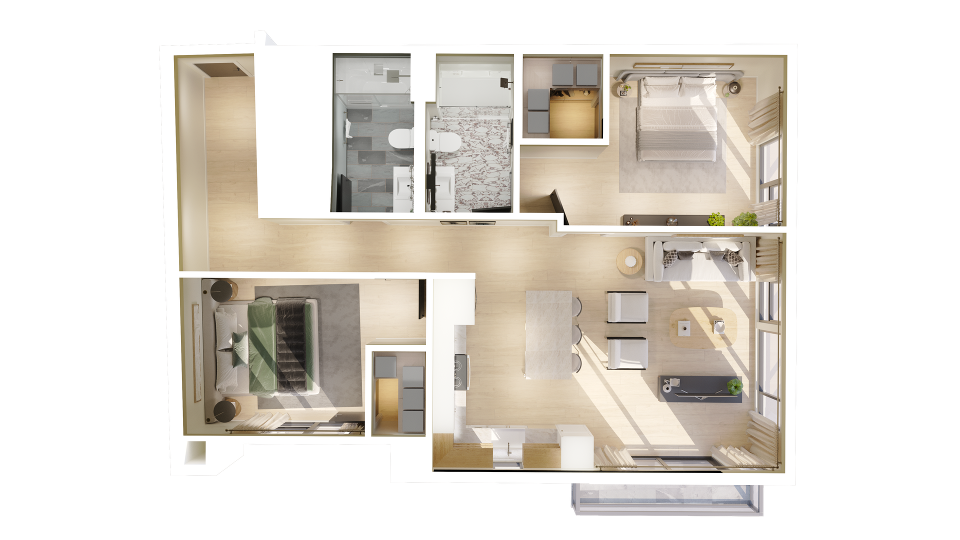 Seattle Apartment: 1215 N 41st St