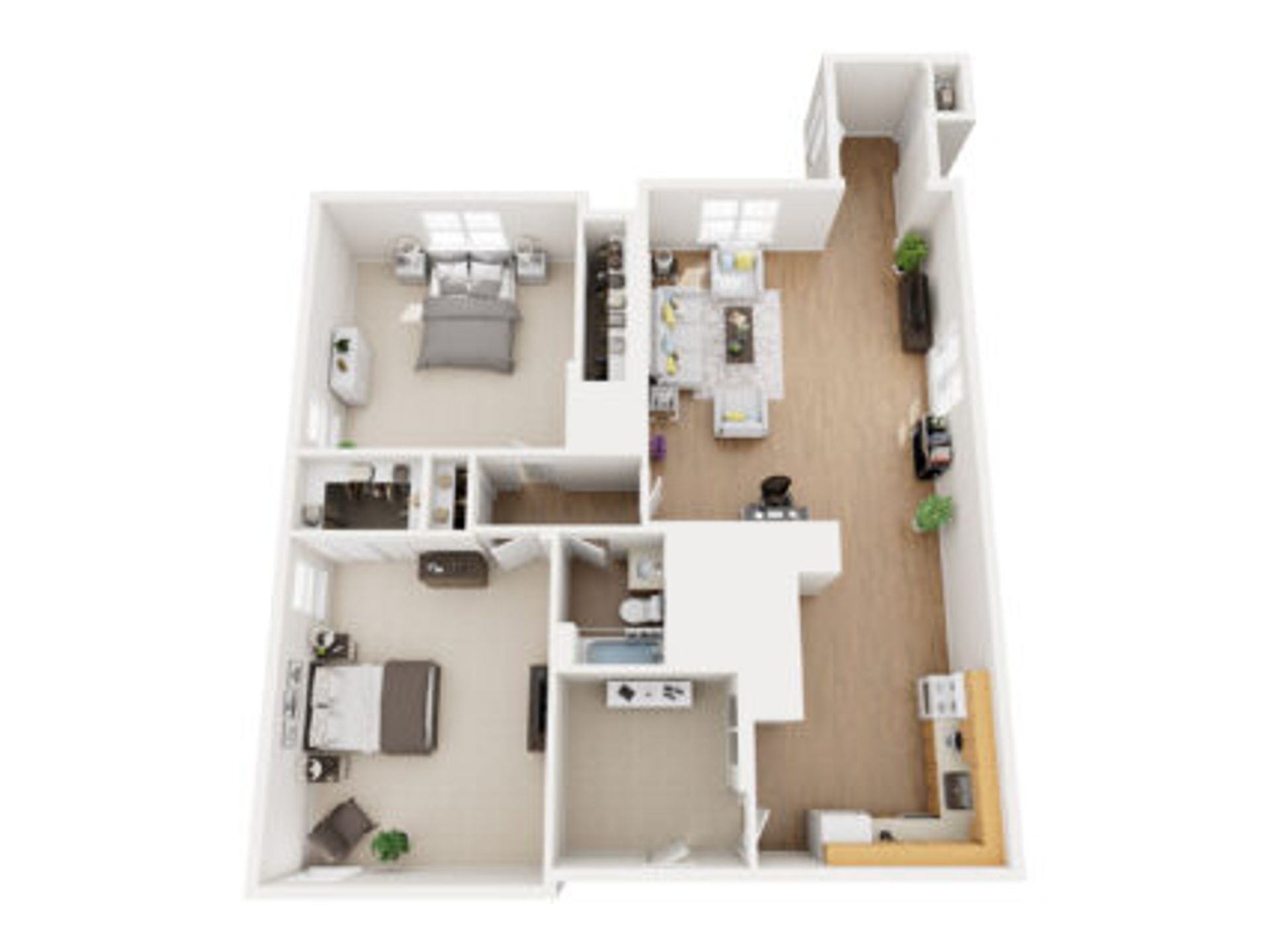 Hermitage Apartment: 4223 Nepal Dr