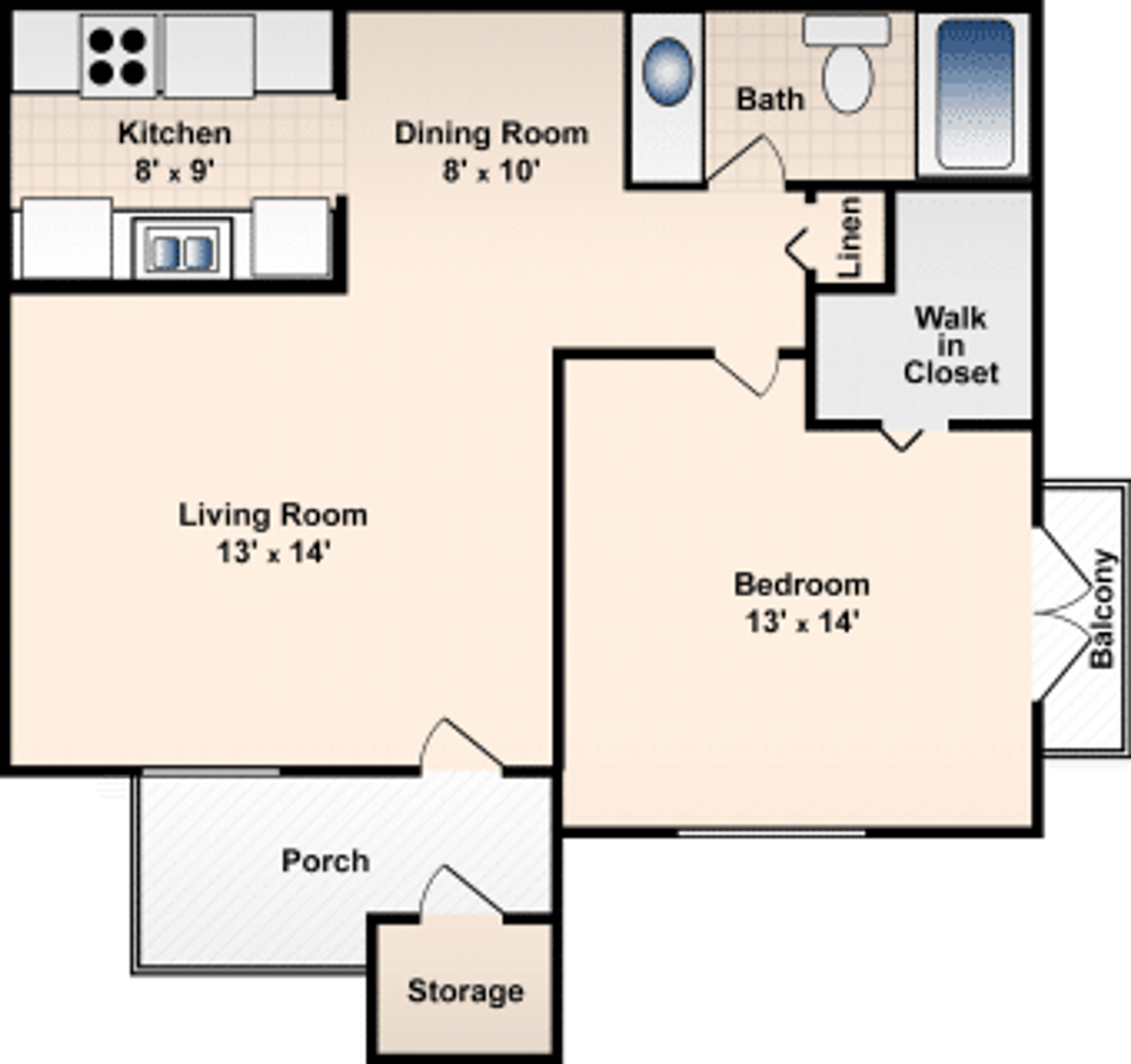 Houston Apartment: 13503 Northborough