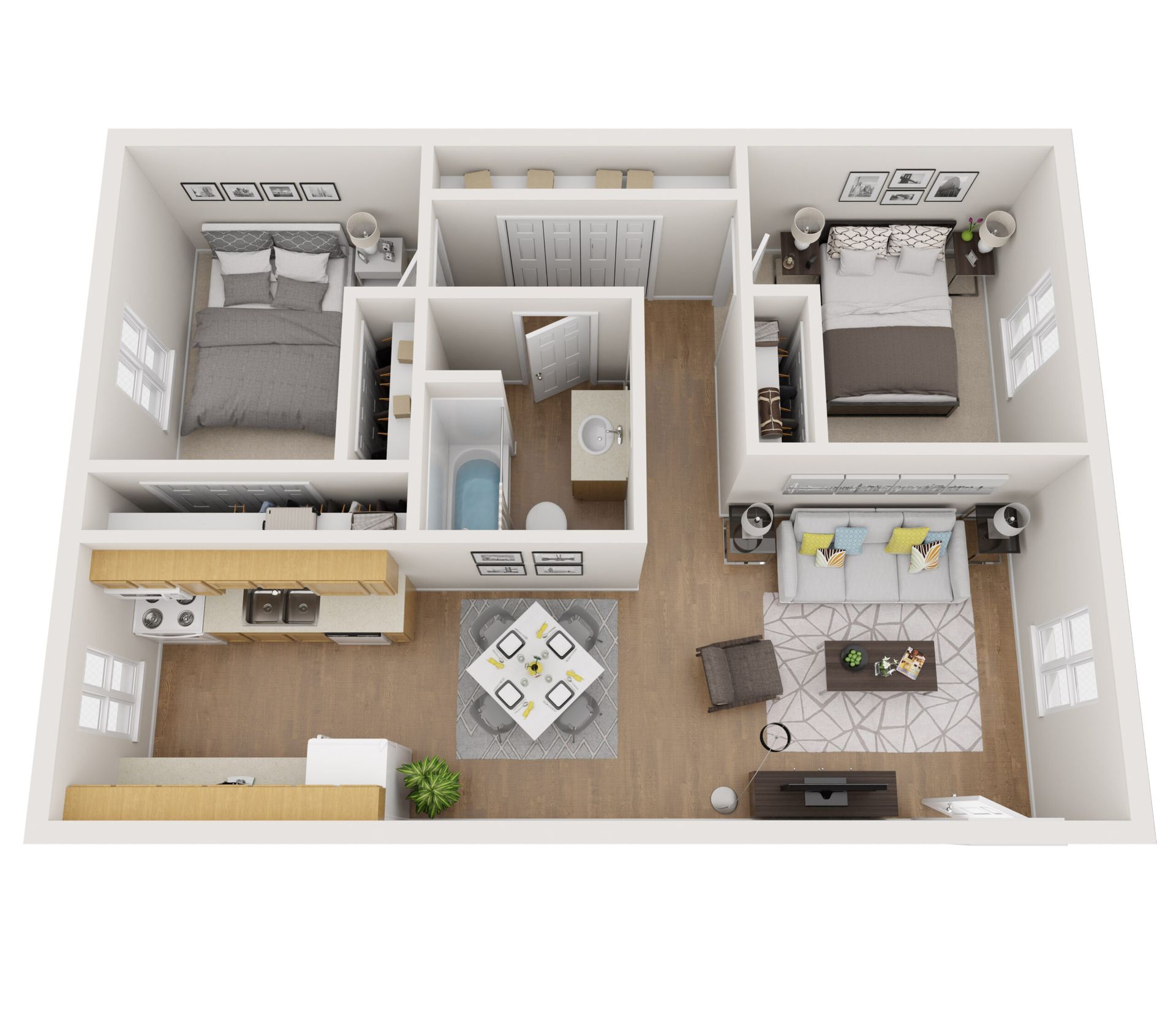 Hot Springs Apartment: 605 Higdon Ferry Rd