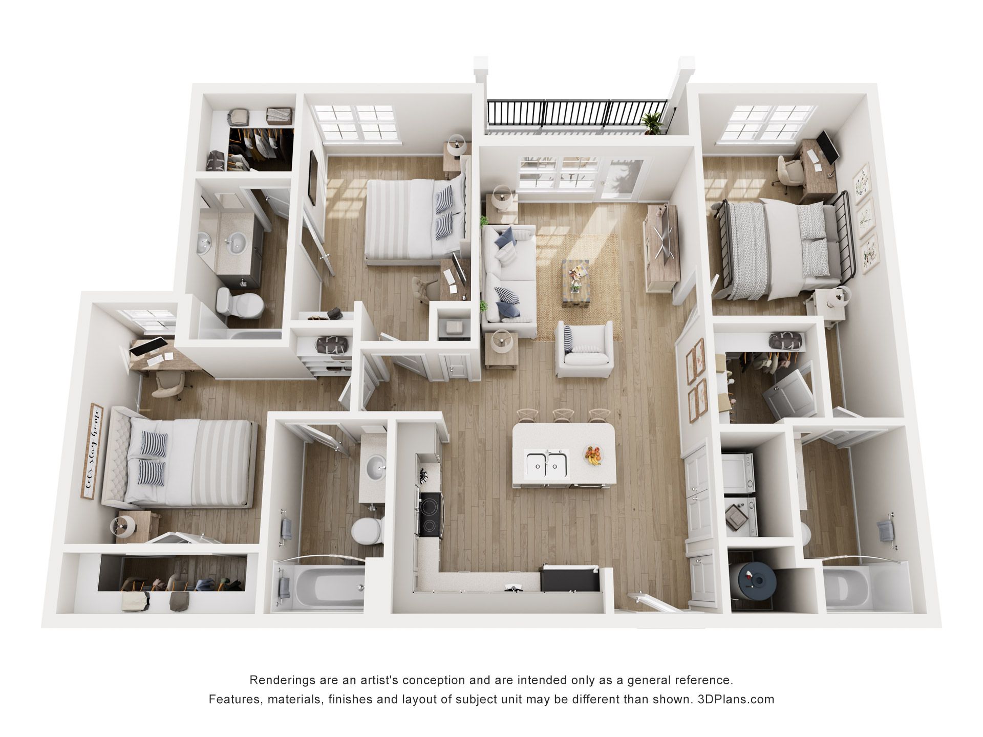 Oxford Apartment: 301 Baldwin Drive