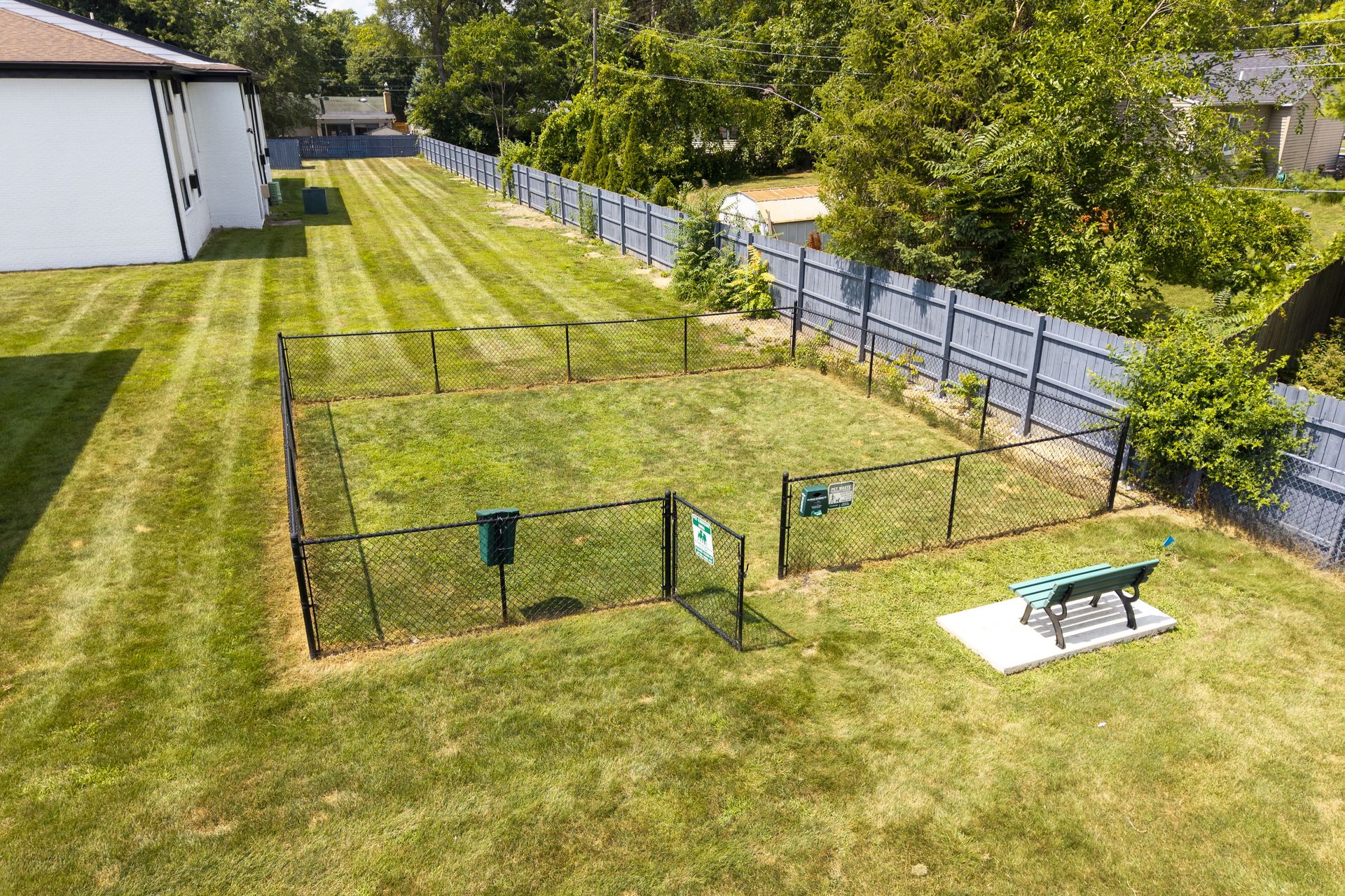 Dog park at MIGON The Grove off North