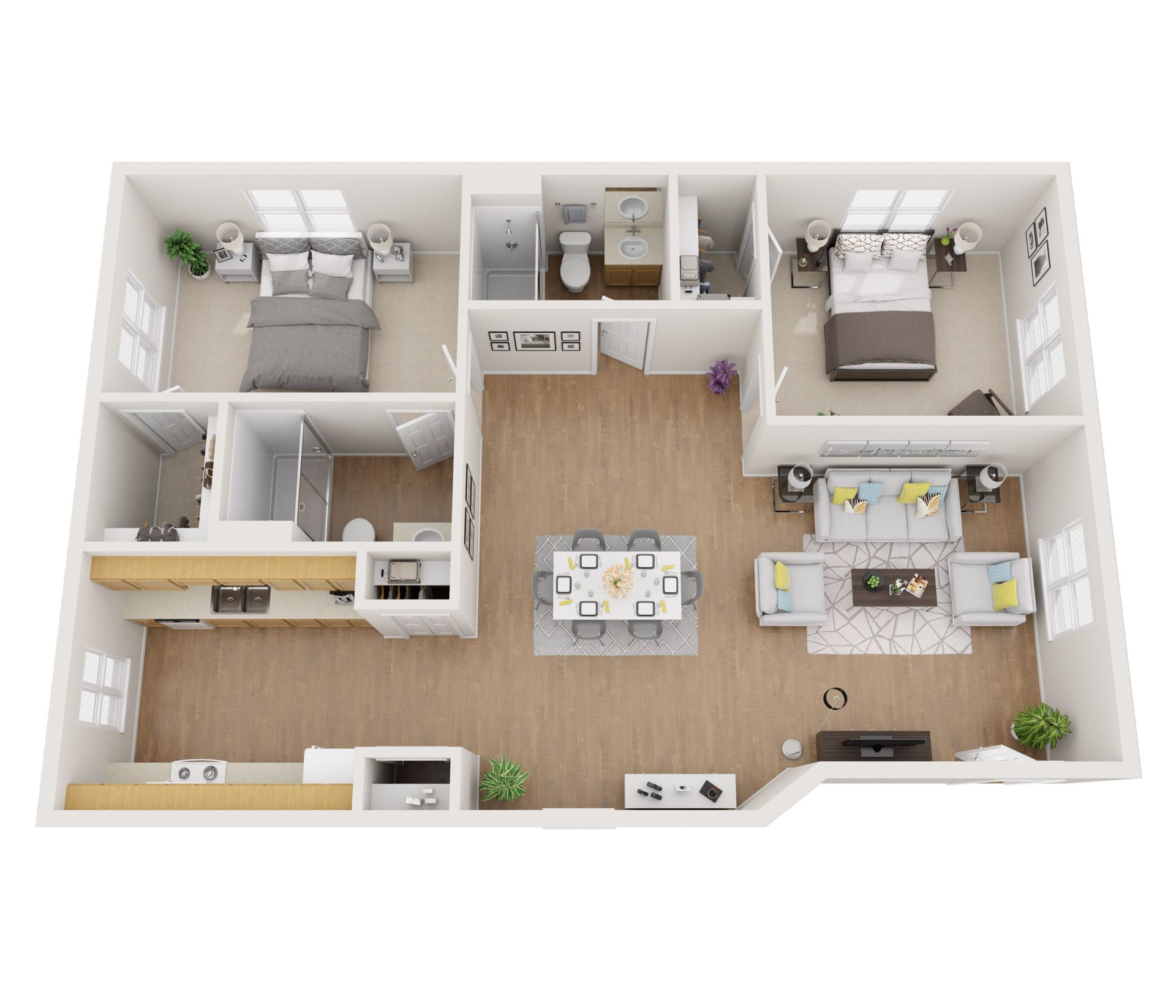 Hot Springs Apartment: 605 Higdon Ferry Rd