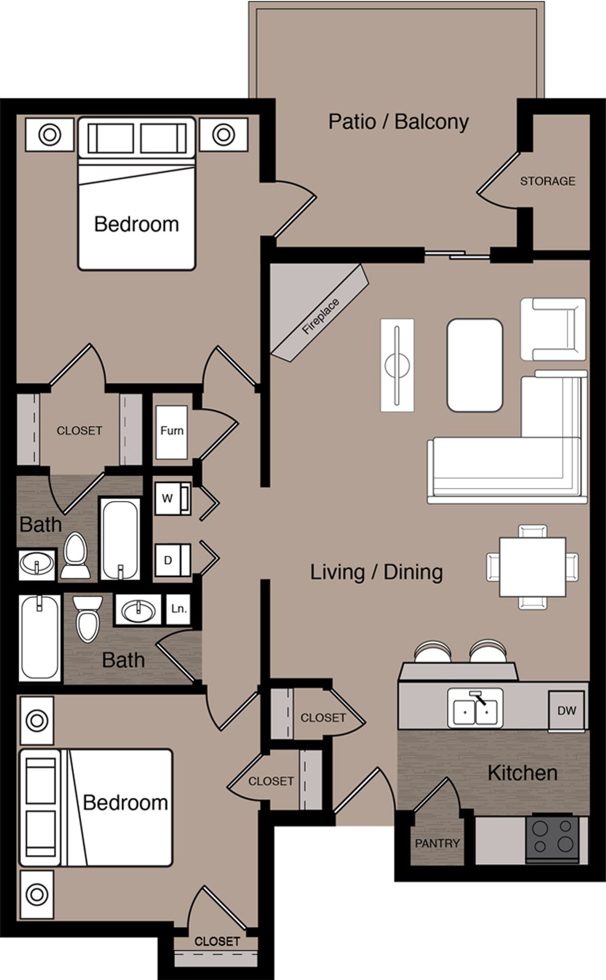 Shreveport Apartment: 3555 Cedar Creek Drive