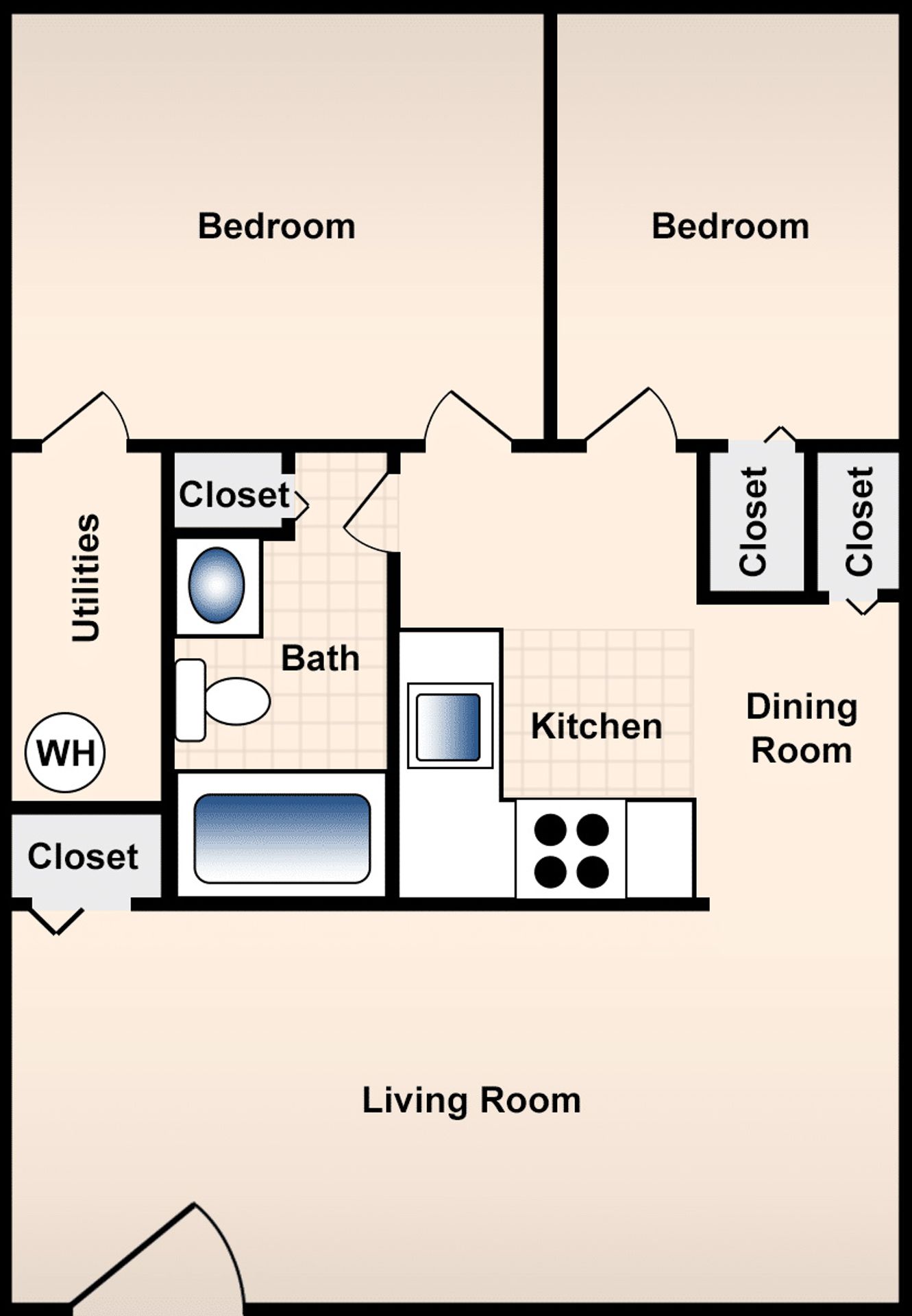 Mooresville Apartment: 212 Churchill Dr