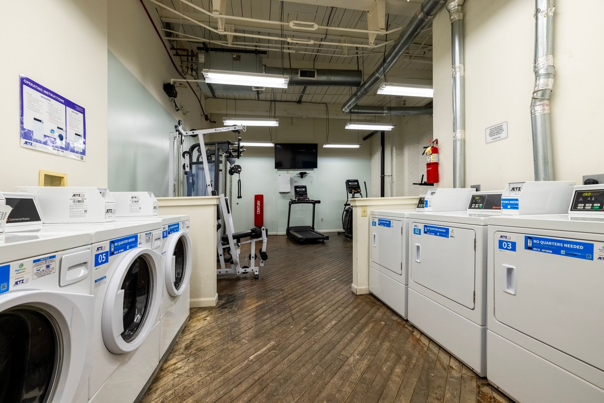Laundry room at KYLOB Lofts of Broadway (1 of 2)
