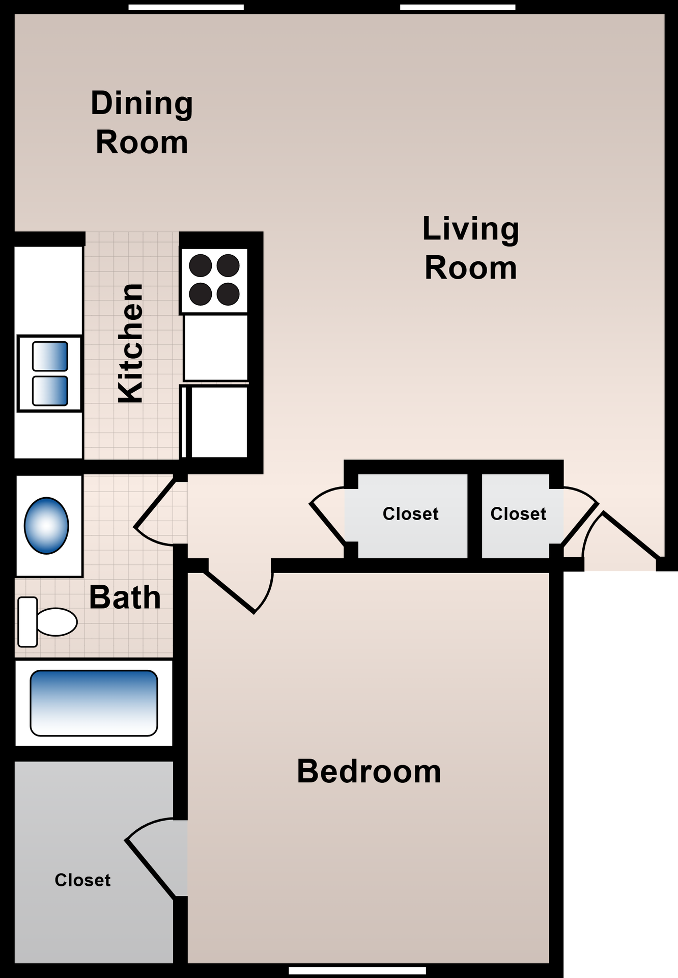Topeka Apartment: 3211 SW Twilight Ct