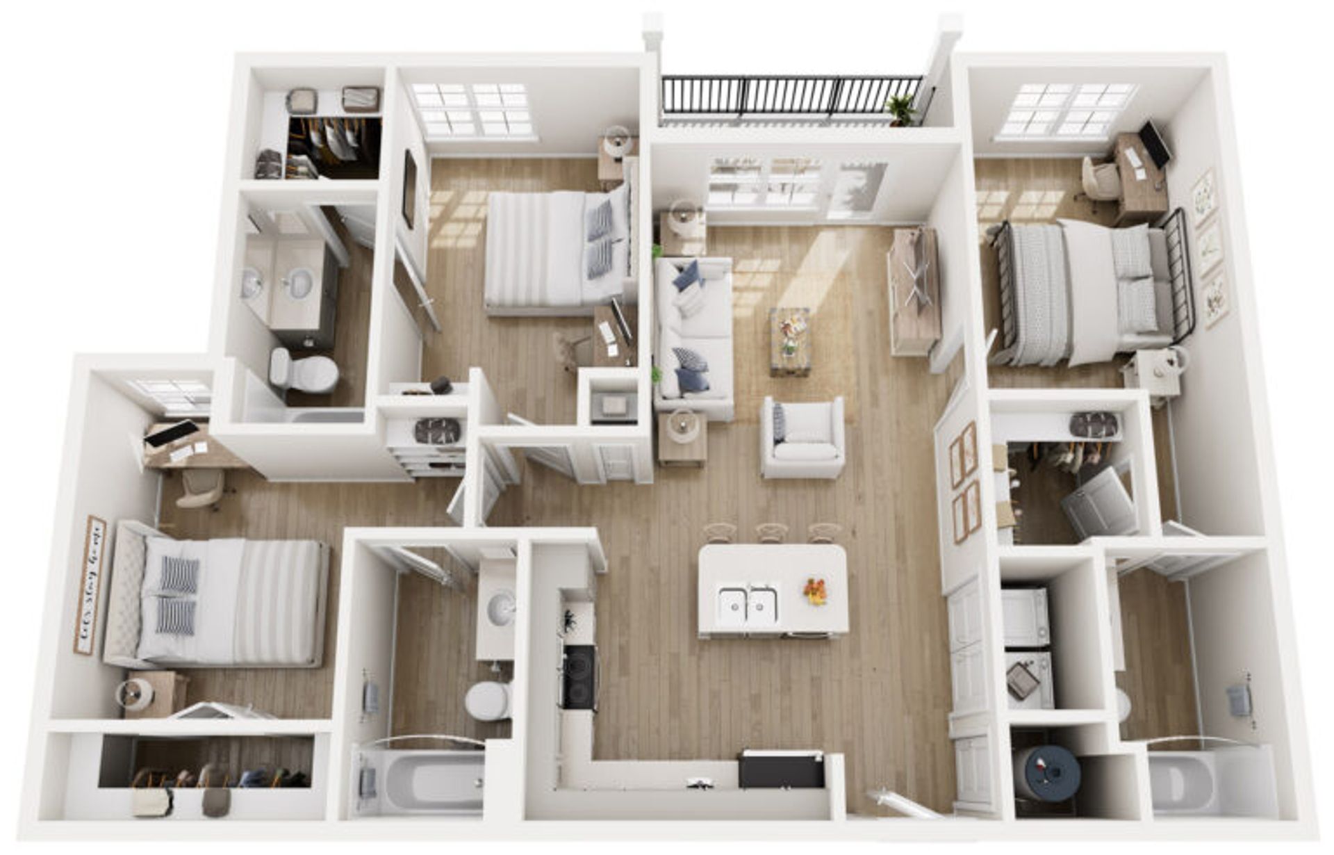 Oxford Apartment: 301 Baldwin Drive