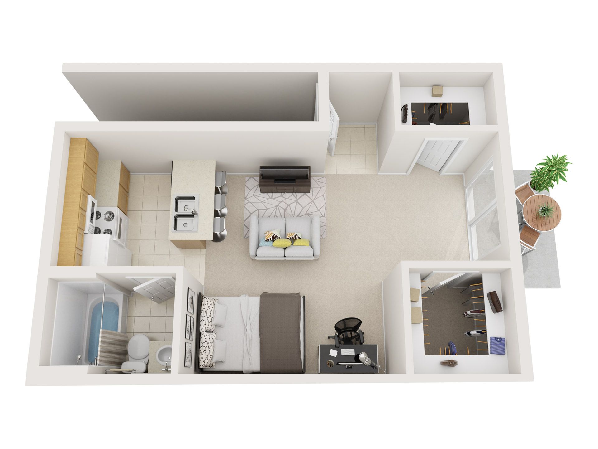 Wake Village Apartment: 101 Redwater Rd