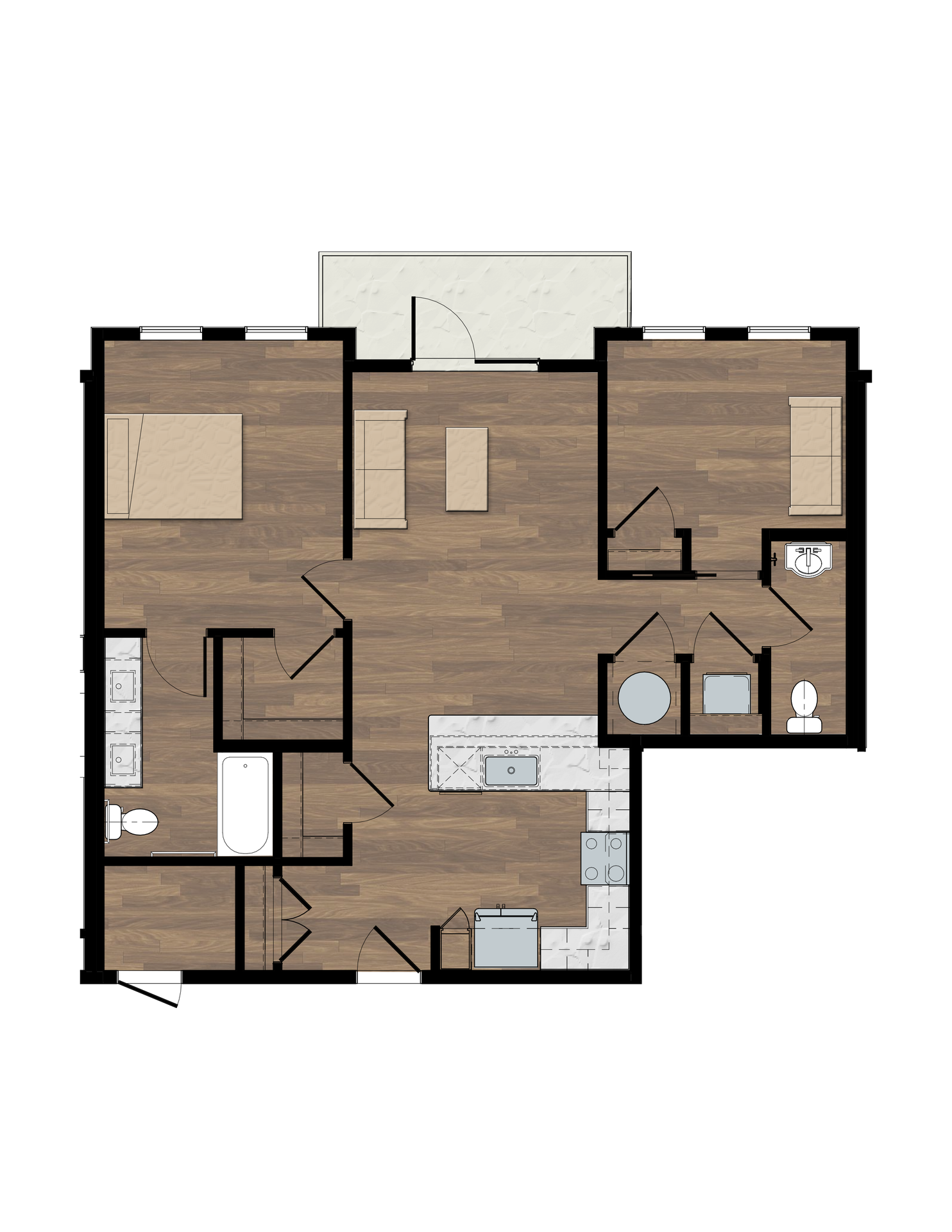 Oxford Apartment: 1478 Main Street