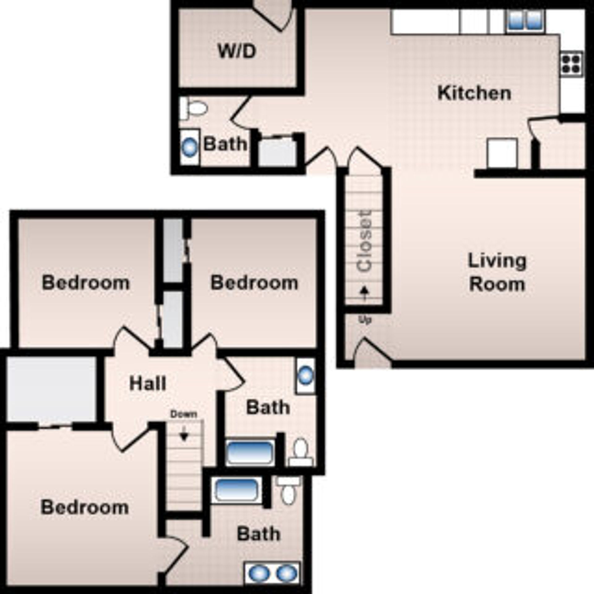 Waynesville Apartment: 20380 Spice Drive