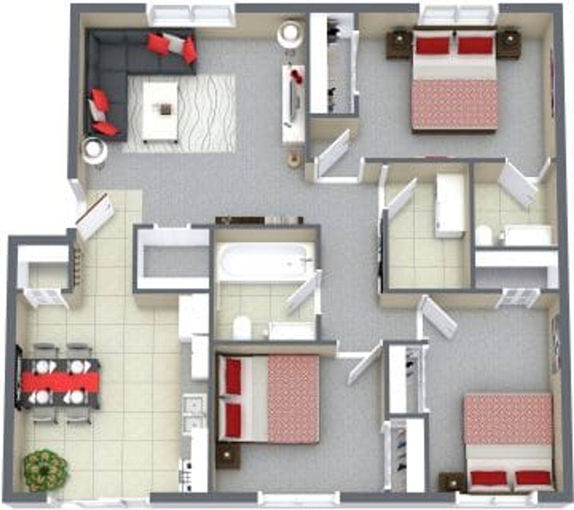 Ottawa Apartment: 4 W Canterbury Ct