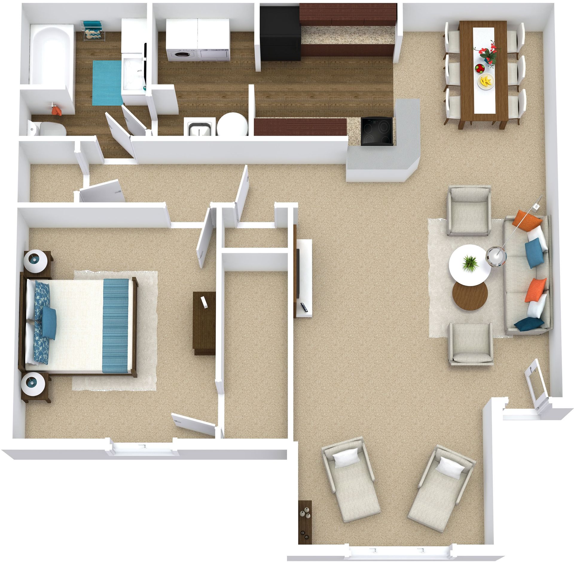 Stockbridge Apartment: 5220 N Henry Blvd